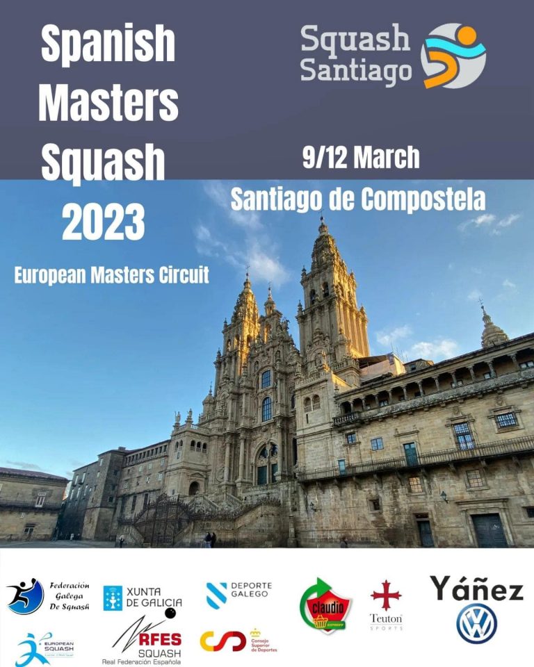 SPANISH MASTER SQUASH 2023 ( European Master Circuit) FEDERACION